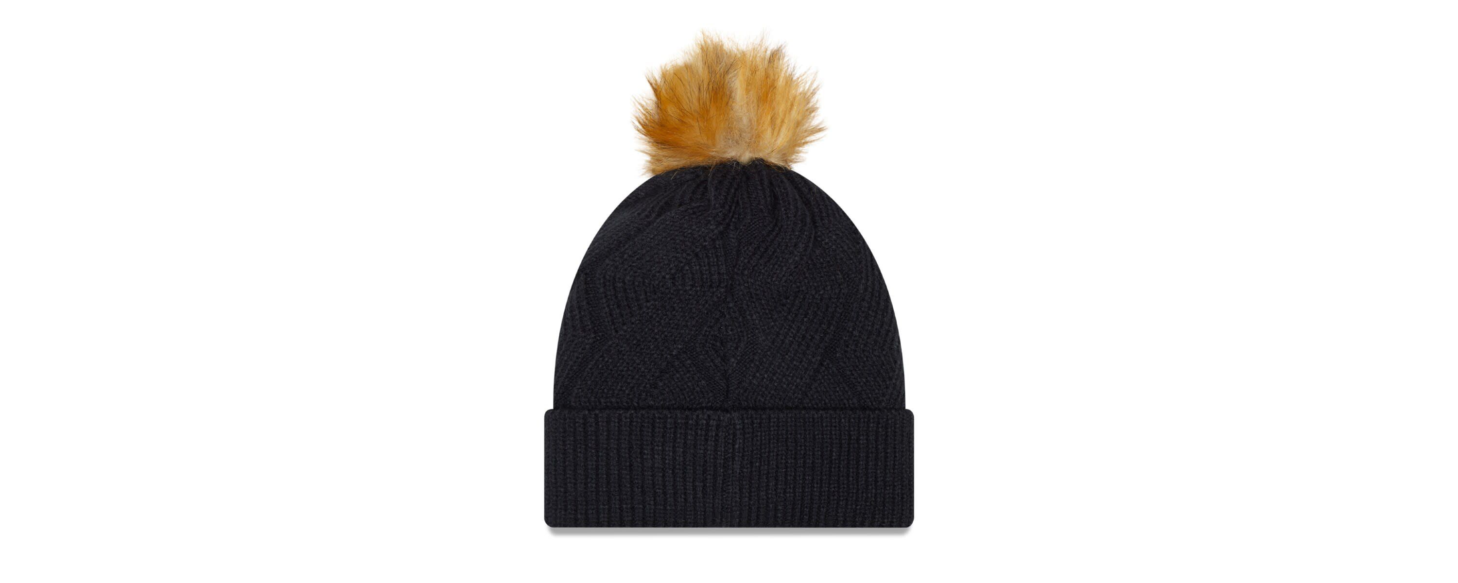 Boston Red Sox MLB Boston Sox Snowy Cuffed Knit Hat with Pom