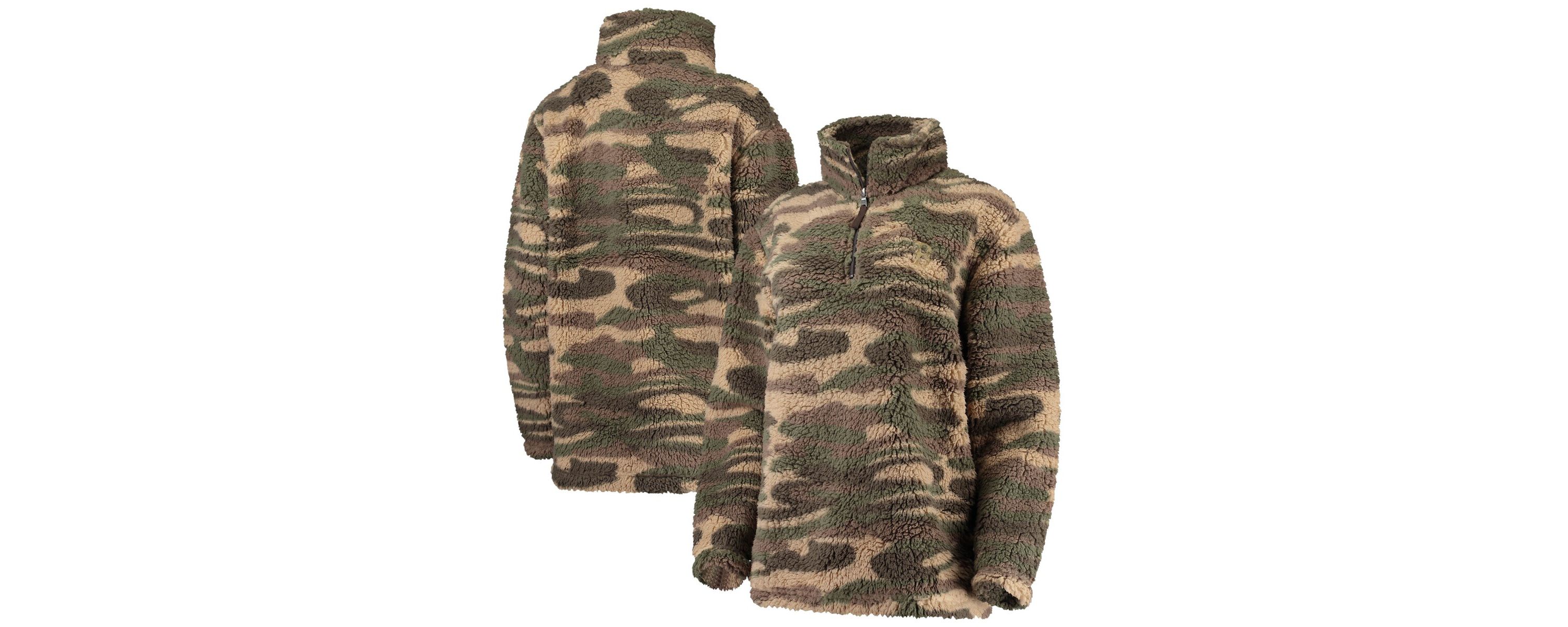 Boston Red Sox MLB Boston Sox Sherpa Quarter-Zip Jacket
