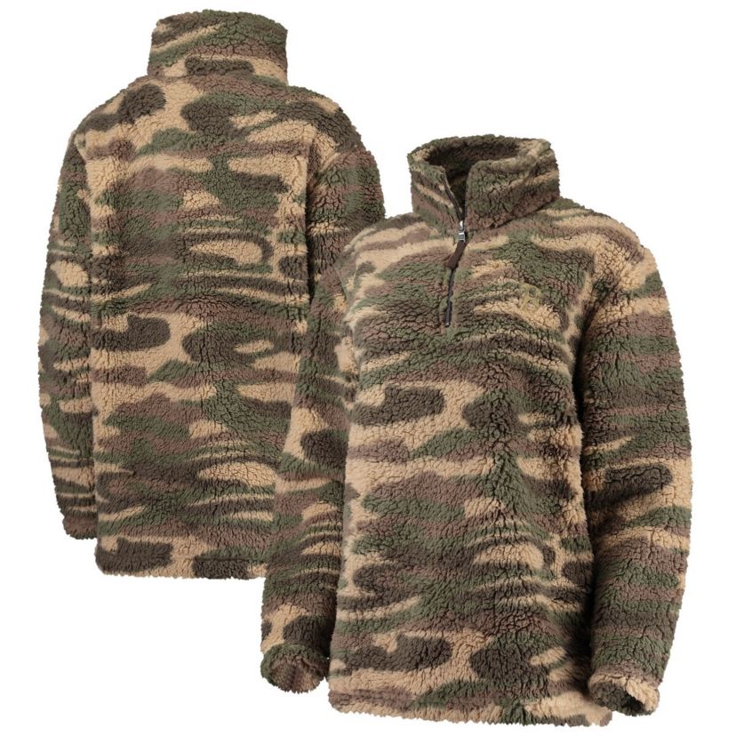 Boston Red Sox MLB Boston Sox Sherpa Quarter-Zip Jacket