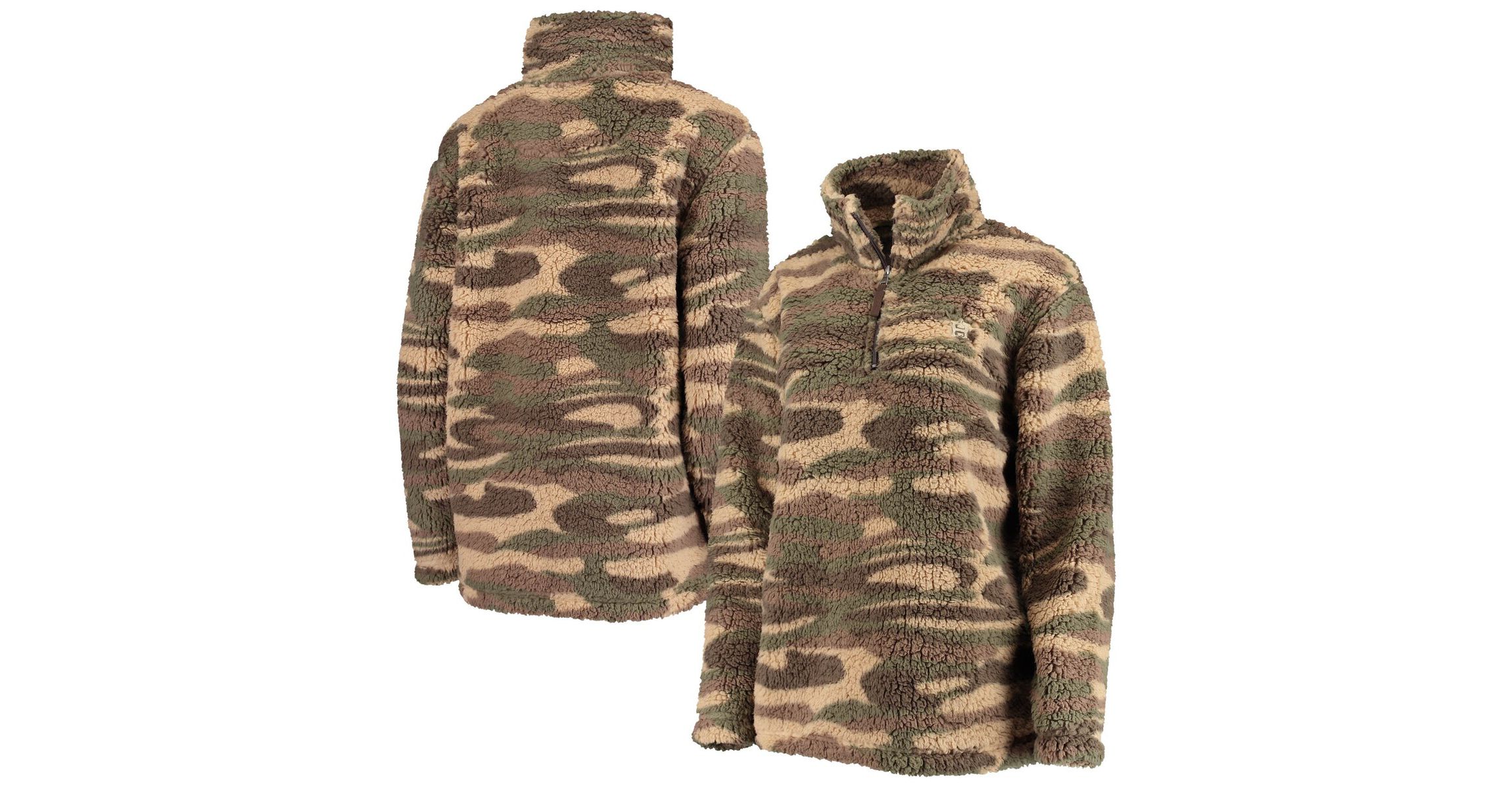 MLB Houston Astros Sherpa Quarter-Zip Jacket