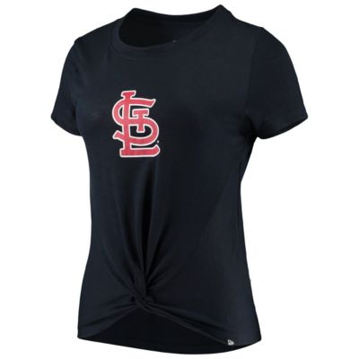 MLB St. Louis Cardinals 2-Hit Front Twist Burnout T-Shirt