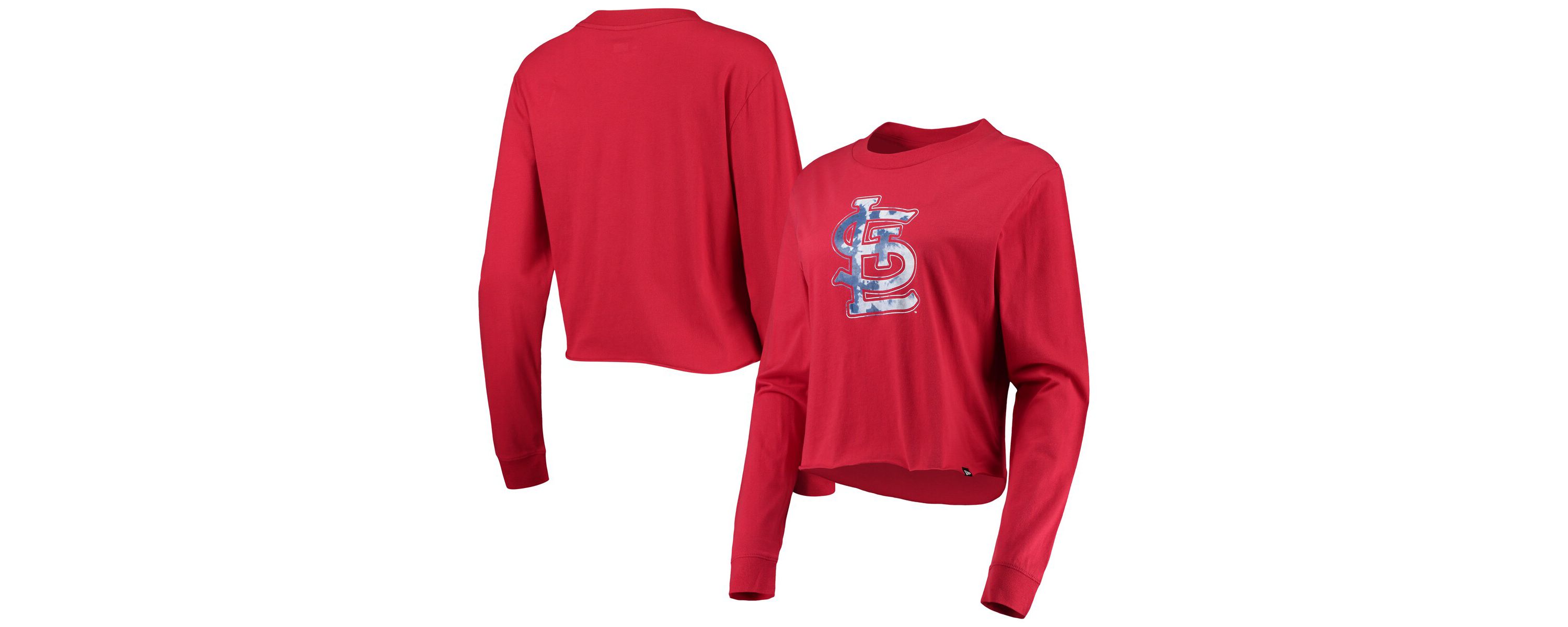 MLB St. Louis Cardinals Baby Jersey Cropped Long Sleeve T-Shirt