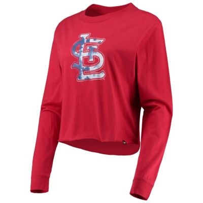 MLB St. Louis Cardinals Baby Jersey Cropped Long Sleeve T-Shirt