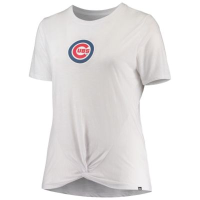 MLB Chicago Cubs Plus 2-Hit Front Knot T-Shirt