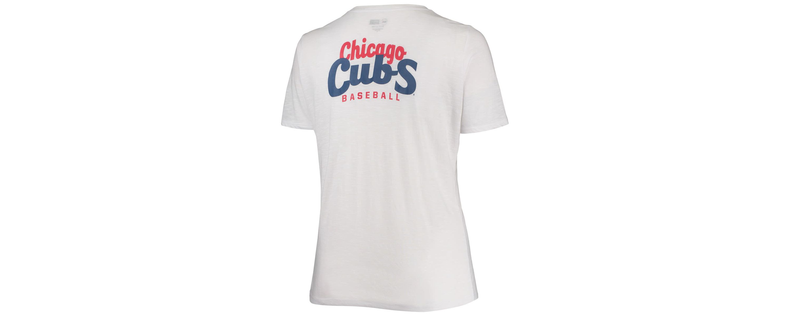 MLB Chicago Cubs Plus Size 2-Hit Front Knot T-Shirt