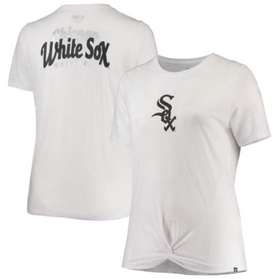 Chicago White Sox MLB Plus 2-Hit Front Knot T-Shirt