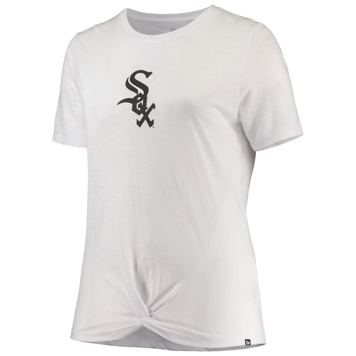 Chicago White Sox MLB Chicago Sox Plus Size 2-Hit Front Knot T-Shirt