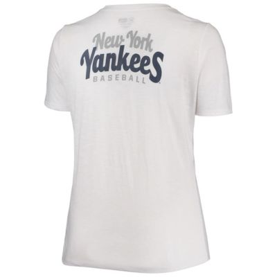 MLB New York Yankees Plus 2-Hit Front Knot T-Shirt