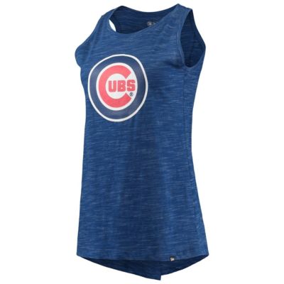 MLB Chicago Cubs Space Dye Back-Knot Tank Top