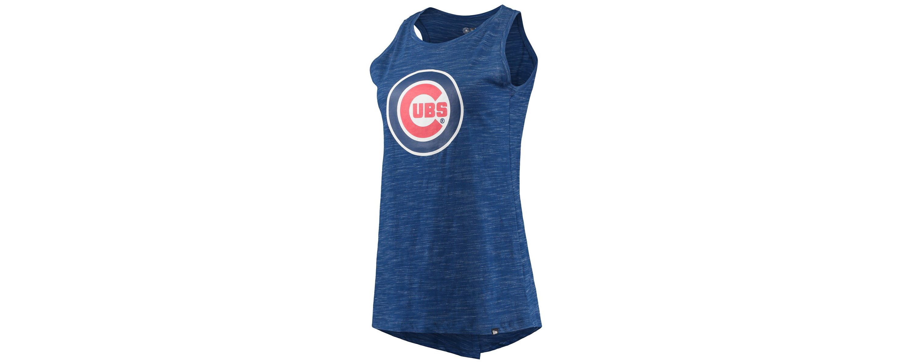 MLB Chicago Cubs Space Dye Back-Knot Tank Top