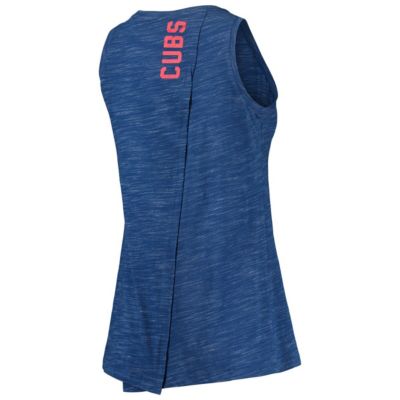 MLB Chicago Cubs Space Dye Back-Knot Tank Top