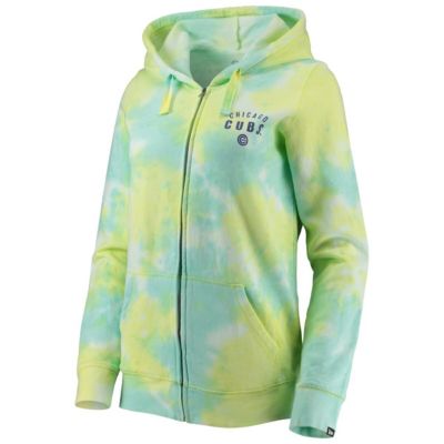 MLB Chicago Cubs Tie-Dye Full-Zip Hoodie