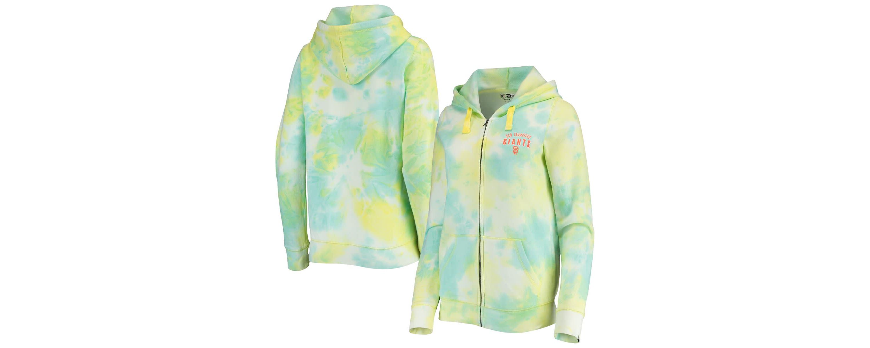 MLB San Francisco Giants Tie-Dye Full-Zip Hoodie