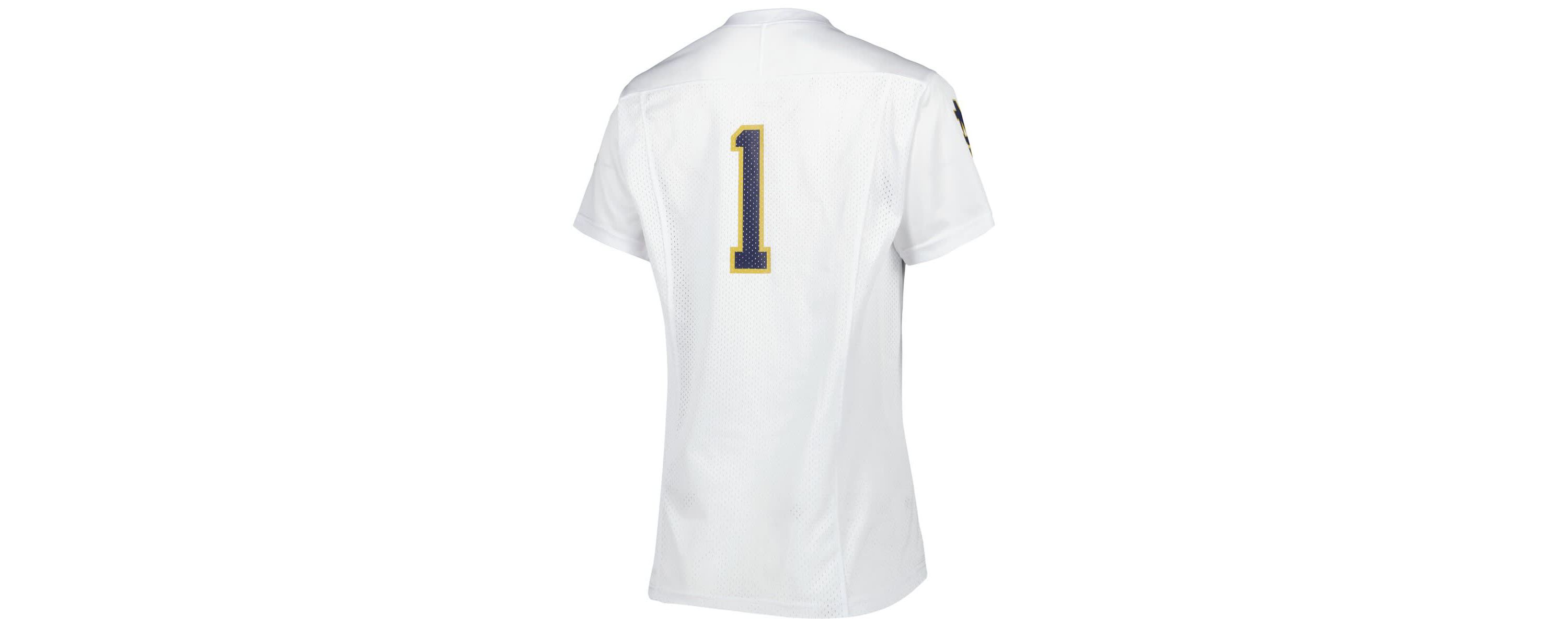NCAA Under Armour #1 Notre Dame Fighting Irish Replica Football Jersey
