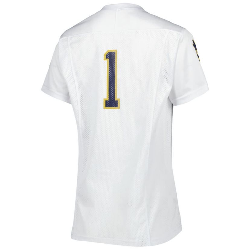 NCAA Under Armour #1 Notre Dame Fighting Irish Replica Football Jersey