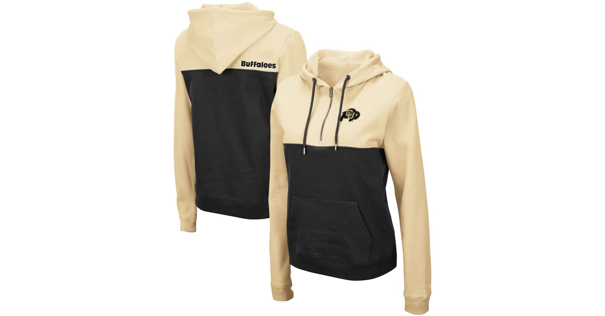 NCAA Colorado Buffaloes Aidan Lightweight Half-Zip Hoodie
