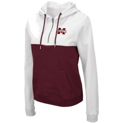 NCAA Mississippi State Bulldogs Aidan Lightweight Half-Zip Hoodie