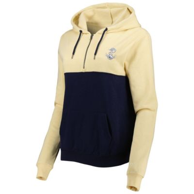 Navy Midshipmen NCAA Midshipmen Aidan Lightweight Half-Zip Hoodie