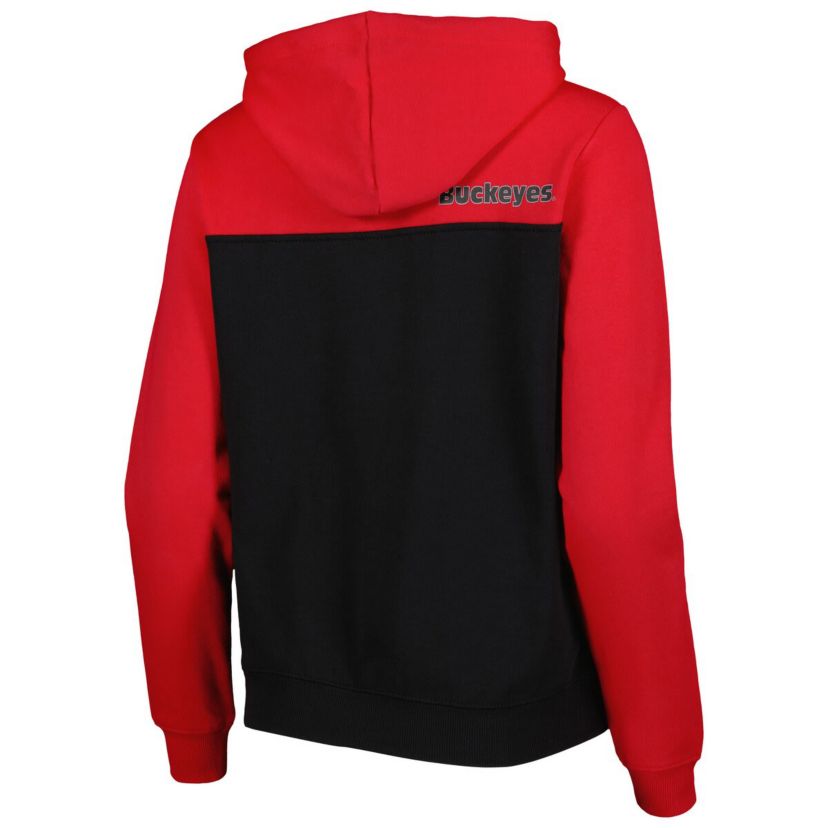 NCAA Ohio State Buckeyes Aidan Lightweight Half-Zip Hoodie