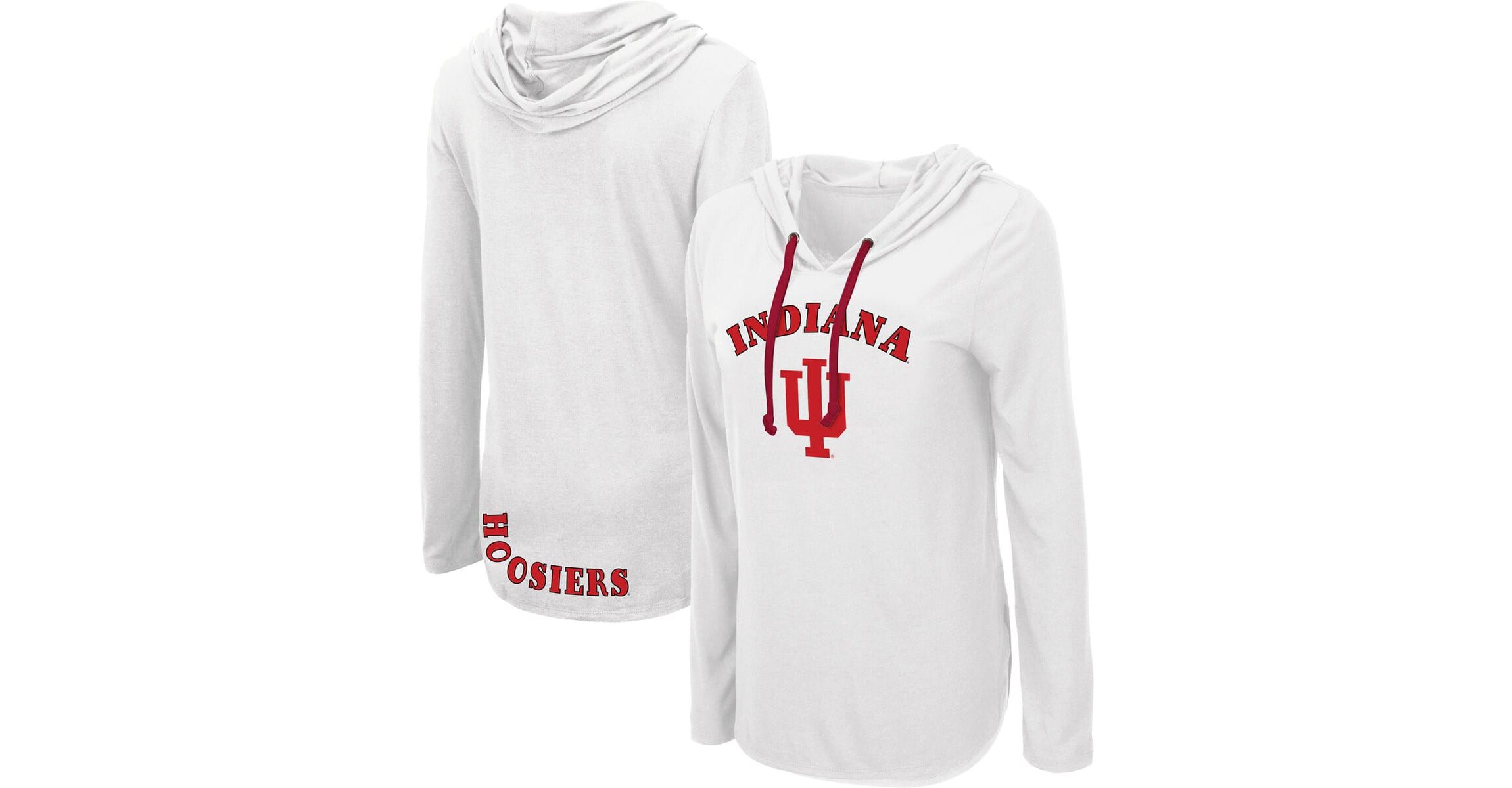 NCAA Indiana Hoosiers My Lover Lightweight Hooded Long Sleeve T-Shirt