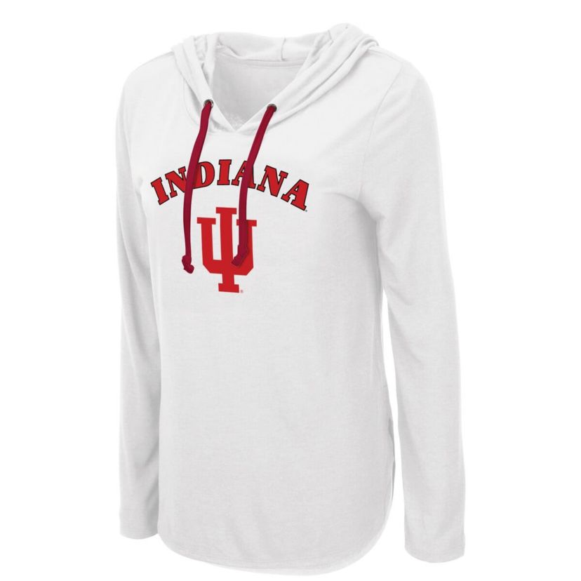 NCAA Indiana Hoosiers My Lover Lightweight Hooded Long Sleeve T-Shirt