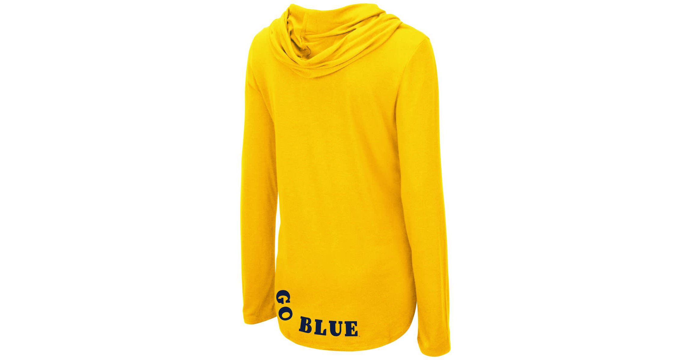 NCAA Michigan Wolverines My Lover Lightweight Hooded Long Sleeve T-Shirt