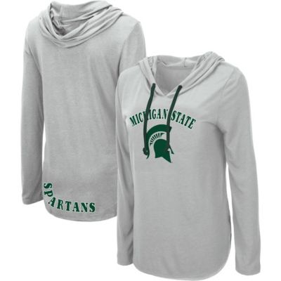 NCAA Michigan State Spartans My Lover Lightweight Hooded Long Sleeve T-Shirt