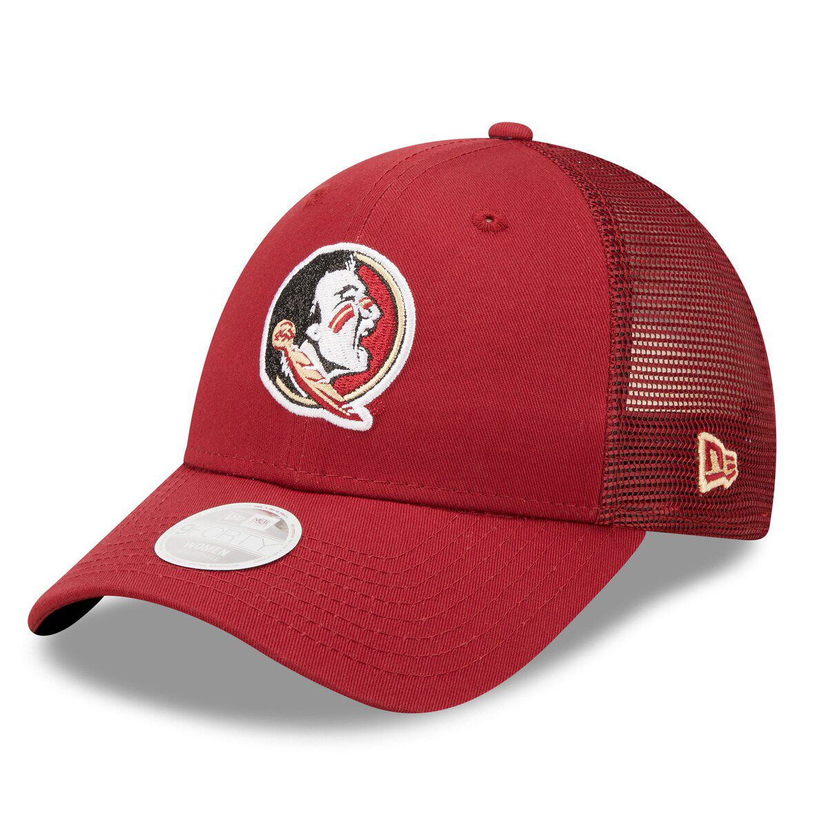 New Era NCAA Florida State Seminoles 9FORTY Logo Spark Trucker Snapback ...