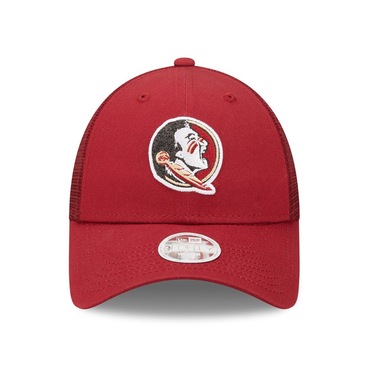 New Era NCAA Florida State Seminoles 9FORTY Logo Spark Trucker Snapback ...