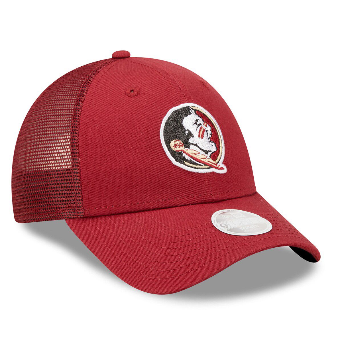 New Era NCAA Florida State Seminoles 9FORTY Logo Spark Trucker Snapback ...