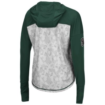 NCAA Arctic Camo/Green Baylor Bears OHT Military Appreciation Long Sleeve Hoodie T-Shirt