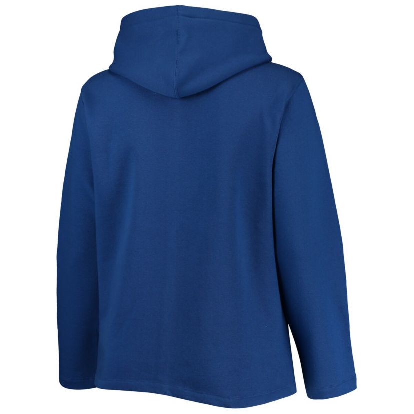 MLB New York Mets Plus Size Side Split Pullover Hoodie