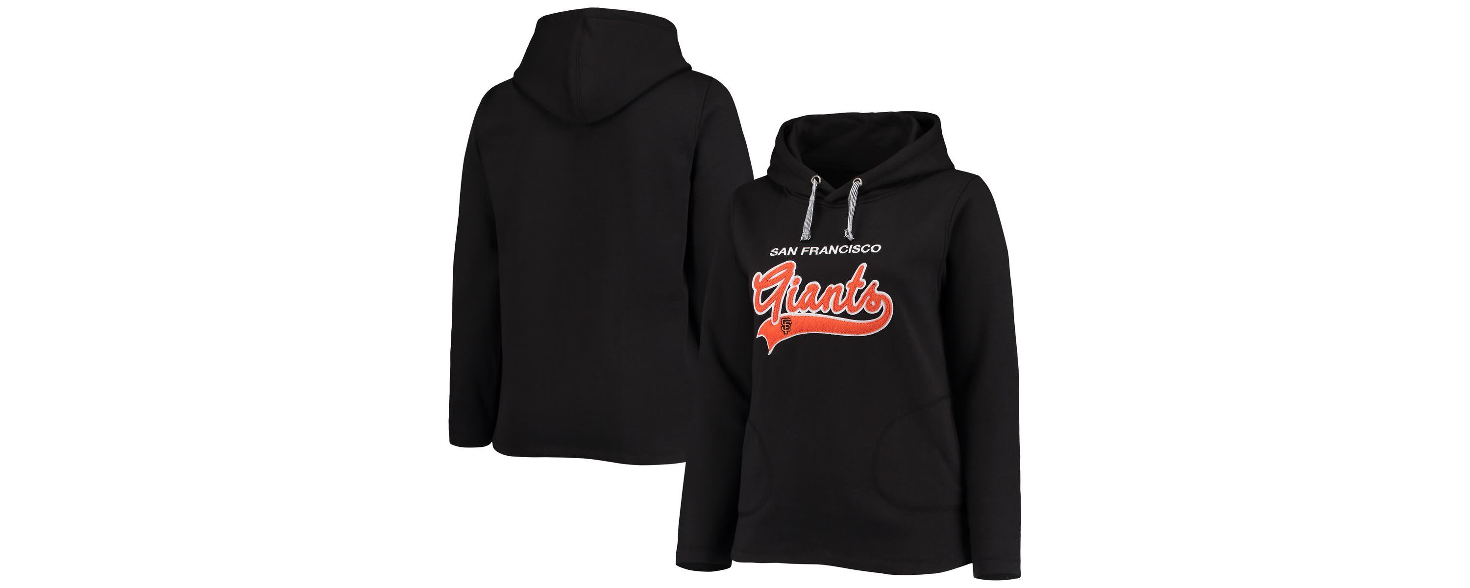 MLB San Francisco Giants Plus Size Side Split Pullover Hoodie