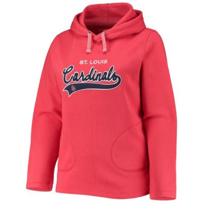 MLB St. Louis Cardinals Plus Side Split Pullover Hoodie