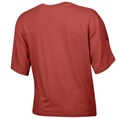 NCAA Georgia Bulldogs Vintage Wash Boxy Cropped T-Shirt