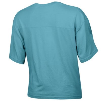 NCAA LSU Tigers Vintage Wash Boxy Crop T-Shirt