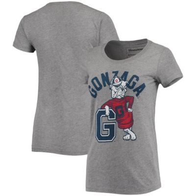 Gonzaga University Bulldogs NCAA ed Vintage Mascot Tri-Blend T-Shirt