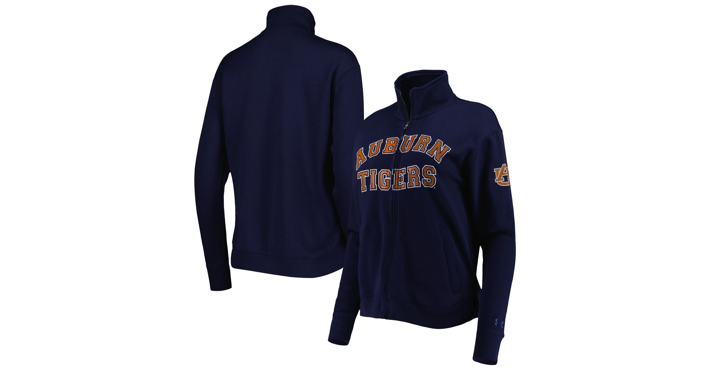 NCAA Under Armour Auburn Tigers All Day Full-Zip Jacket