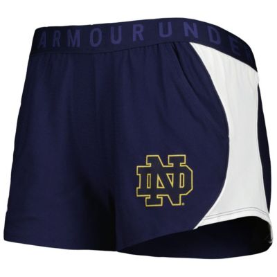 NCAA Under Armour Navy/Gold Notre Dame Fighting Irish Game Day Tech Mesh Performance Shorts