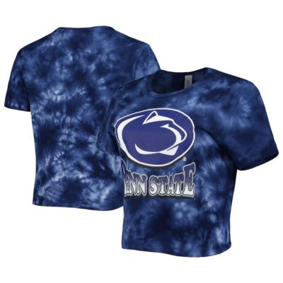 NCAA Penn State Nittany Lions Cloud-Dye Cropped T-Shirt