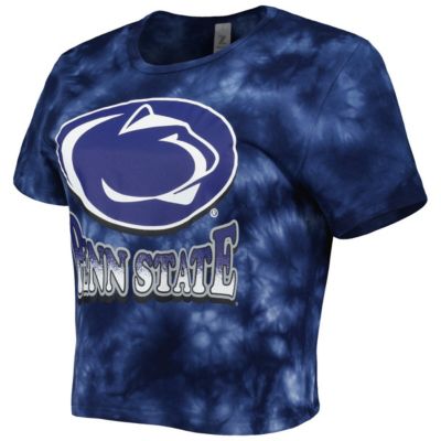 NCAA Penn State Nittany Lions Cloud-Dye Cropped T-Shirt