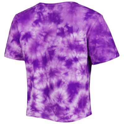 NCAA Clemson Tigers Cloud-Dye Cropped T-Shirt