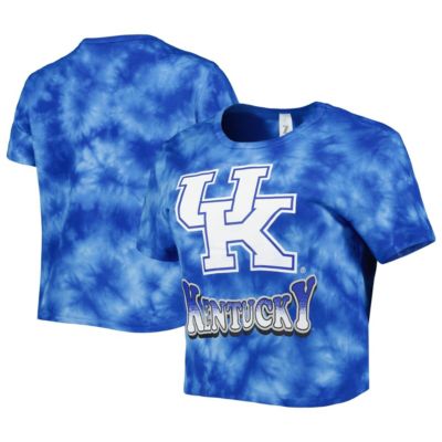 NCAA Kentucky Wildcats Cloud-Dye Cropped T-Shirt