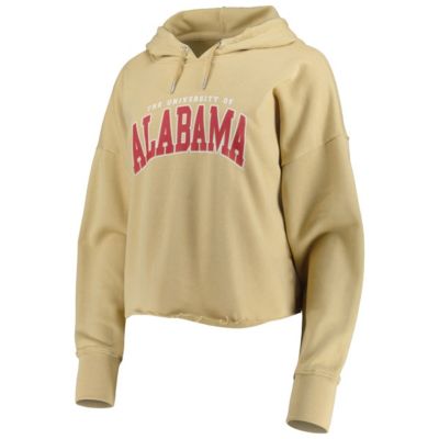 Alabama Crimson Tide NCAA Core University Cropped French Terry Pullover Hoodie