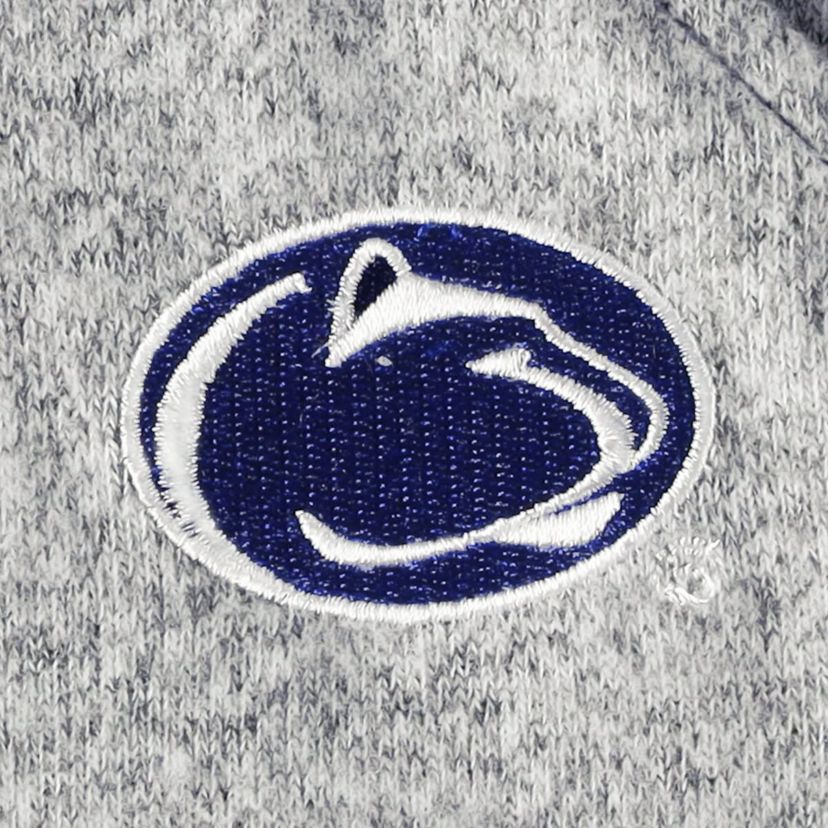 NCAA Navy/Gray Penn State Nittany Lions Colorblock Cozy Tri-Blend Lounge Pants