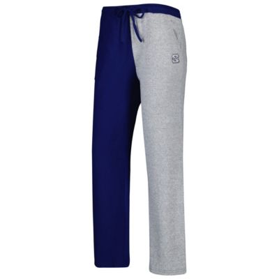 NCAA Navy/Gray North Carolina Tar Heels Colorblock Cozy Tri-Blend Lounge Pants