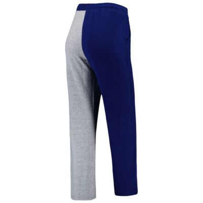 NCAA Navy/Gray North Carolina Tar Heels Colorblock Cozy Tri-Blend Lounge Pants