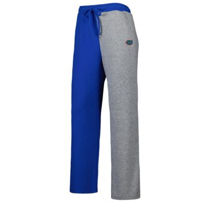 NCAA Royal/Gray Florida Gators Colorblock Cozy Tri-Blend Lounge Pants