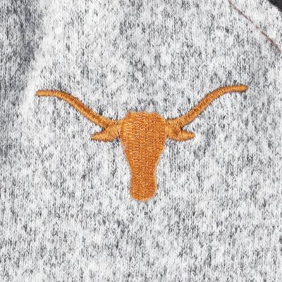 NCAA Texas Orange/Gray Longhorns Colorblock Cozy Tri-Blend Lounge Pants