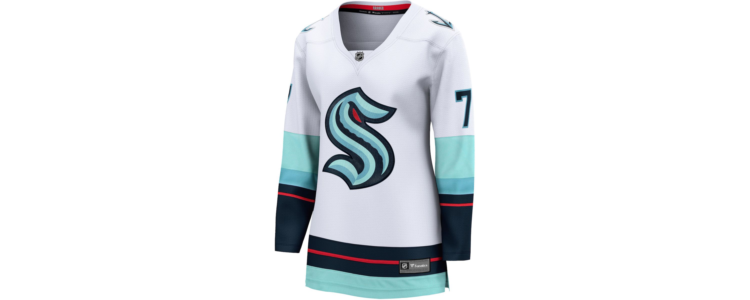NHL Fanatics Jordan Eberle Seattle Kraken Away Breakaway Jersey